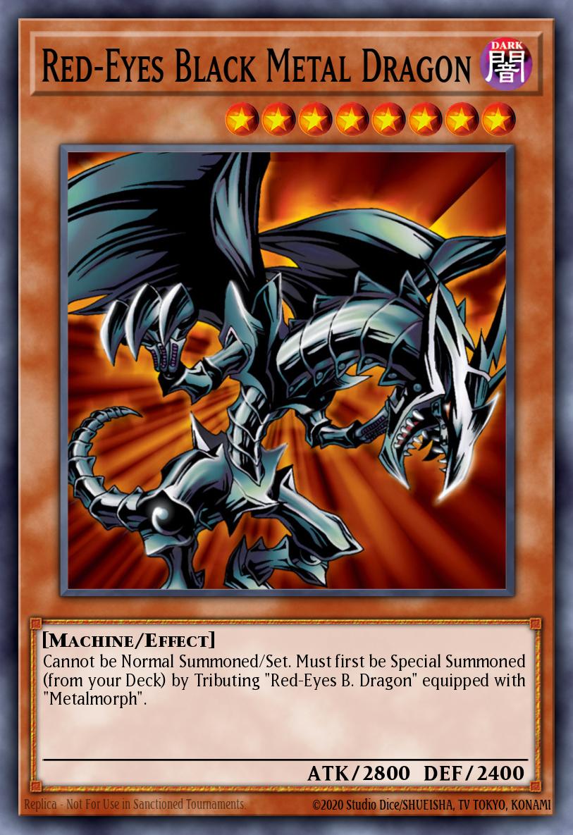 Red-Eyes Black Metal Dragon